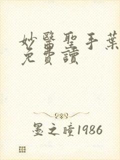 妙医圣手叶皓轩免费读