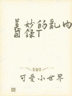 美妙的乱肉沉沦目录T