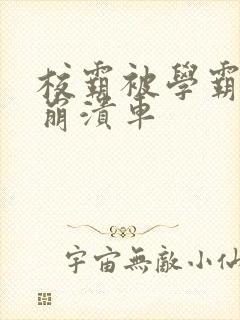 校霸被学霸玩到崩溃车