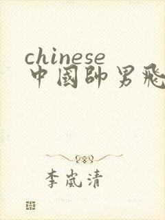 chinese中国帅男飞机