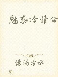 魅惑冷情公子