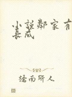 小说邻家有女初长成