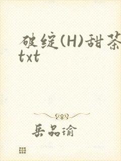 破绽(H)甜茶txt