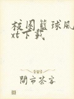 校园篮球风云txt下载