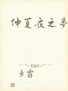 仲夏夜之梦小说