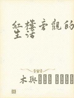 红楼旁观的平淡生活