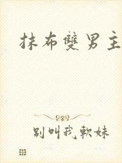 抹布双男主海棠