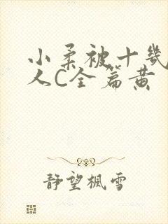 小柔被十几个男人C全篇黄