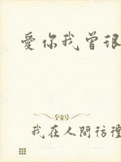 爱你我曾很悲伤