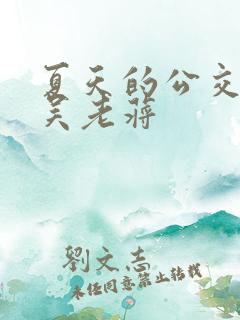 夏天的公交车老吴老蒋