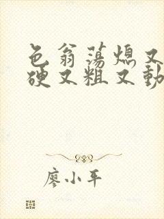 色翁荡熄又大又硬又粗又动态图