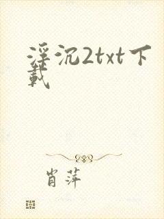 浮沉2txt下载
