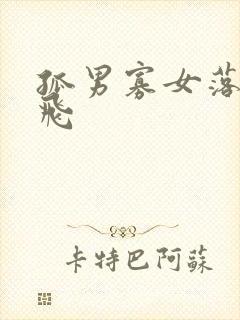 孤男寡女落瑛纷飞