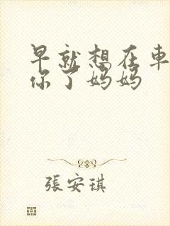 早就想在车里要你了妈妈