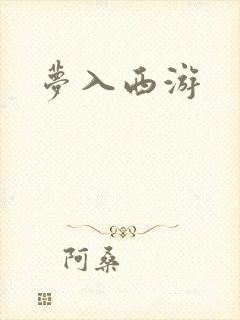 梦入西游