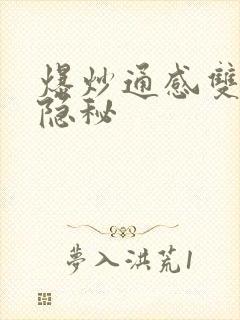 爆炒通感双胞胎隐秘