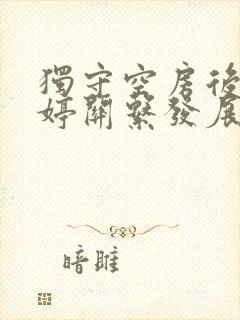 独守空房后与姜婷关系发展