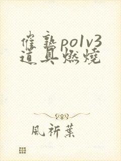 催熟po1v3道具燃烧