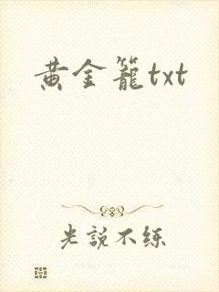 黄金笼txt