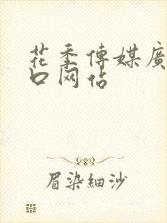 花季传媒广告入口网站