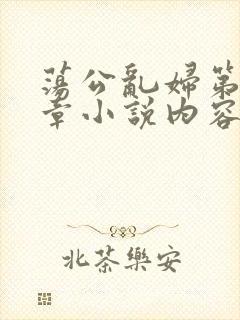 荡公乱妇第51章小说内容