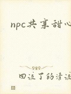 npc共享甜心