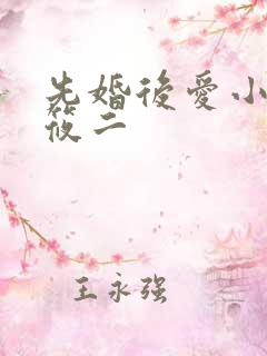 先婚后爱小说梦筱二