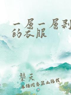 一层一层剥开我的衣服