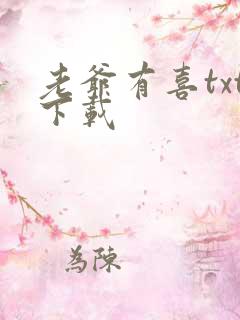 老爷有喜txt下载