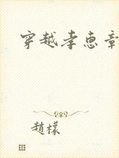 穿越孝惠章皇后