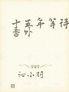 十五年等待候鸟番外