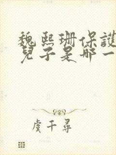 魏熙珊保护萧峥儿子是哪一集