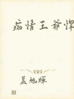 痴情王爷悍王妃