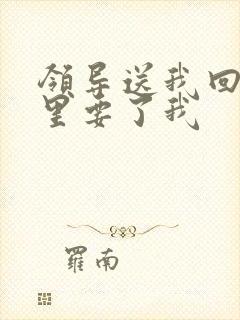 领导送我回家车里要了我