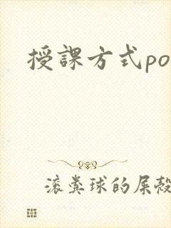 授课方式po