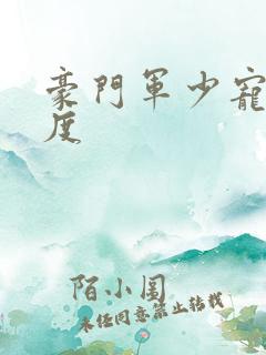 豪门军少宠妻无度