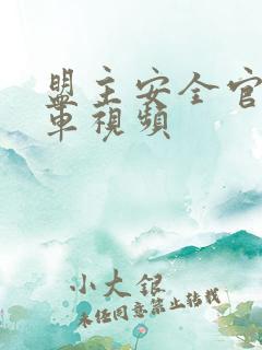 盟主安全官开火车视频