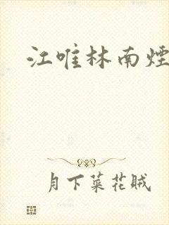 江唯林南烟