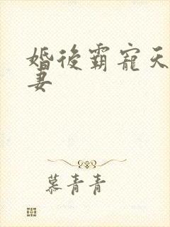 婚后霸宠天价小妻