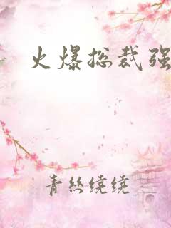 火爆总裁强制爱