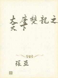 大唐双龙之无敌天下