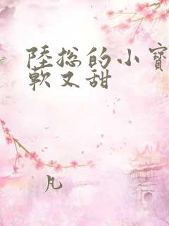 陆总的小宝贝又软又甜