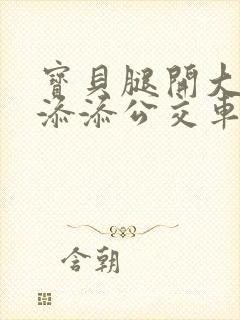 宝贝腿开大点我添添公交车