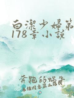 白洁少妇第1一178章小说