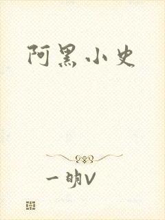 阿黑小史