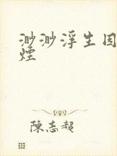 渺渺浮生因你成烟