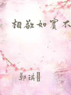 相敬如宾不相睹