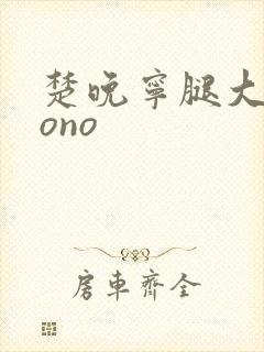 楚晚宁腿大张mono