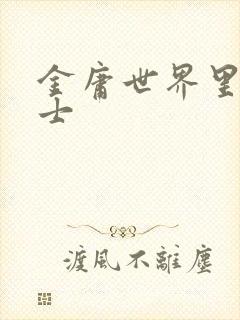 金庸世界里的道士