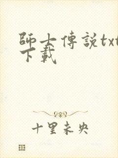 师士传说txt下载